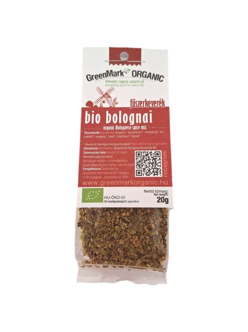 Greenmark bio bolognai fűszerkeverék 20 g