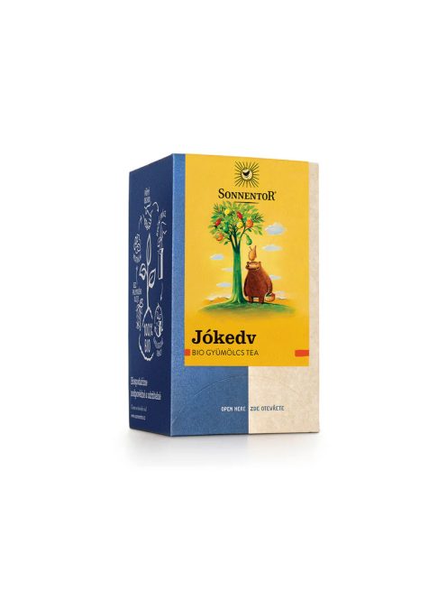 Sonnentor Bio filteres Vidám Gyümölcs Tea 18db 