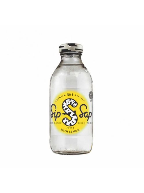 SipSap Bio nyírfavíz citrom 300 ml 