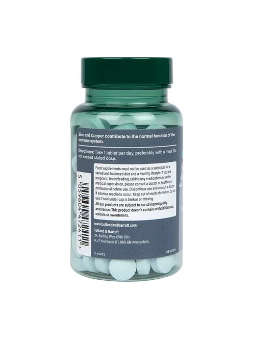 H&B Cink 25 mg+Réz tabletta 120 db 