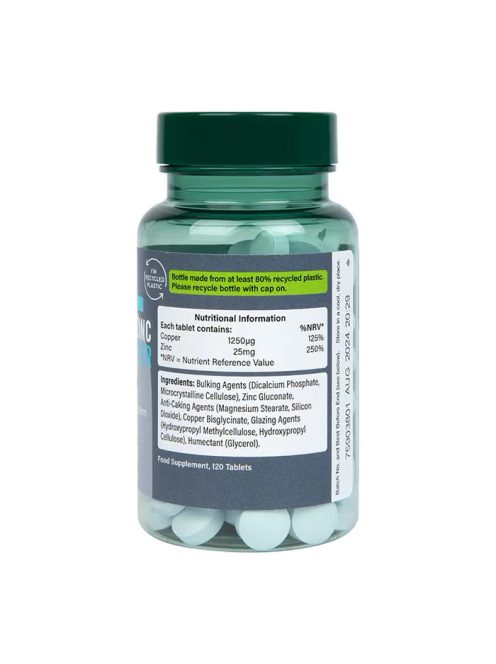 H&B Cink 25 mg+Réz tabletta 120 db 