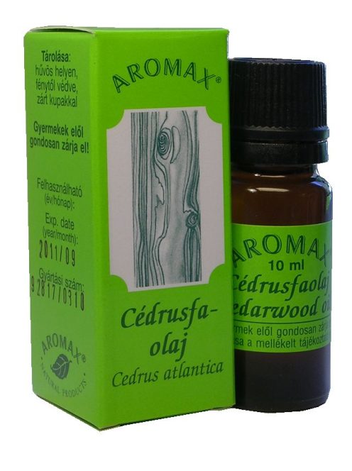 Aromax illóolaj, Cédrusfa (Cedrus atlantica, syn.: Cedrus libani spp. atlantica) 10 ml