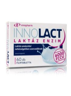 Innopharm Innolact Laktázenzim 6000 Fccu 60 db