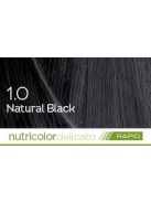 Biokap Nutricolor Rapid Tartós hajfesték Nr 1.0 Natural Black 135 ml