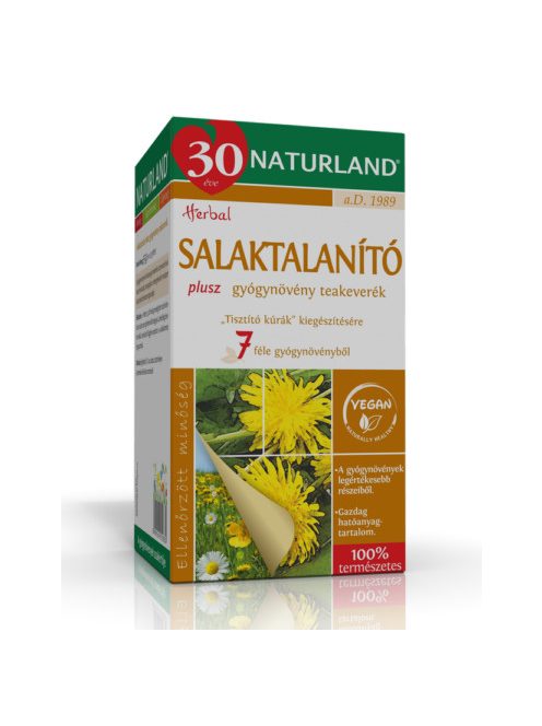 Naturland salaktalanító plusz teakeverék filteres 20x1,75g 35 g