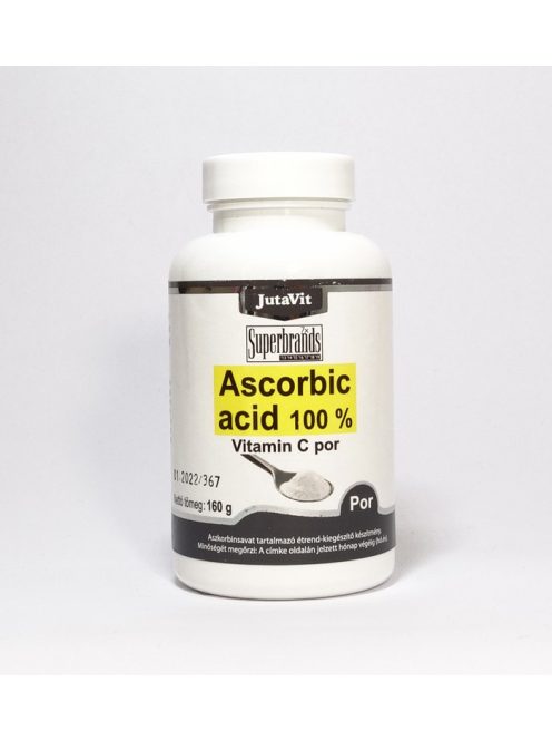 Jutavit Ascorbic Acid 100 % C-Vitamin Por 160 g