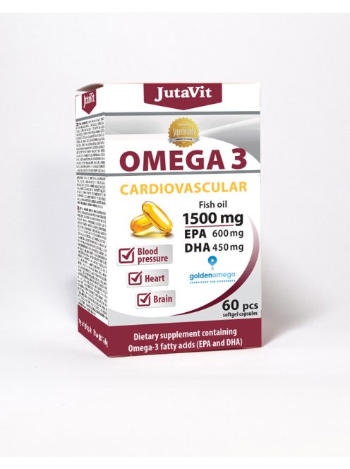 Jutavit Omega-3 Cardiovascular Kapszula 60 db