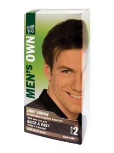   HennaPlus Men's Own Férfi Hajfesték, világosbarna 40 ml
