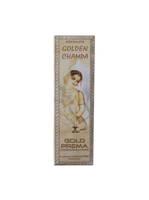 Gold Prema füstölő, Golden Champa 10 szál/doboz