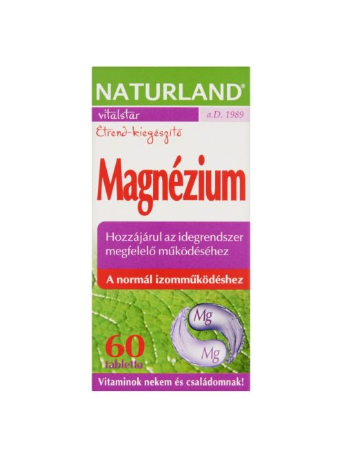 Naturland Magnézium Tabletta 60 db