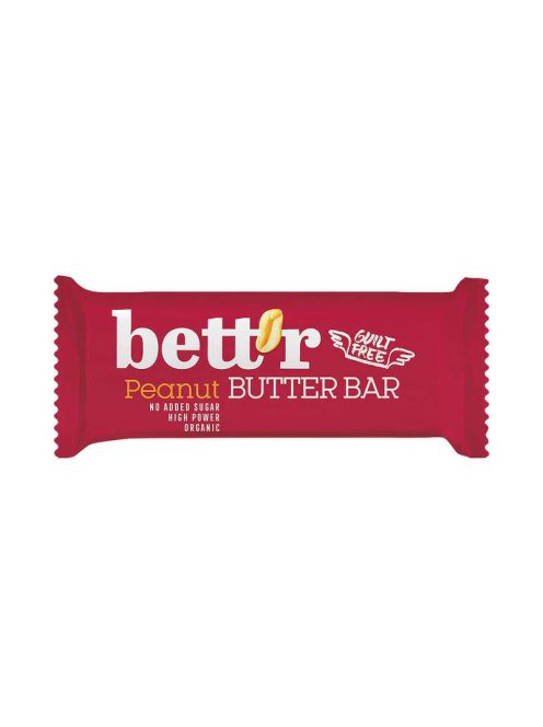 Bett'r Földimogyoróvajas szelet Bio 30g 