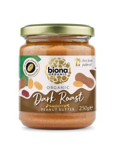   Biona Bio Sötét pörkölésű krémes mogyoróvaj - tengeri sóval 250g