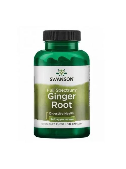 Swanson Ginger Root Kapszula 540mg 100 db