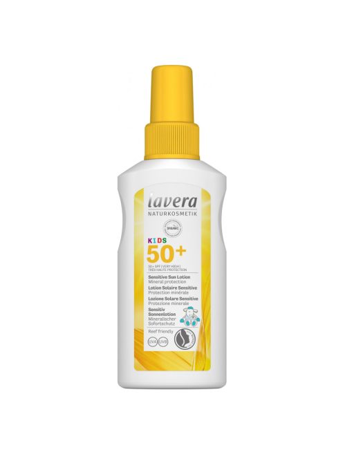 lavera SUN napvédő spray gyerek SPF 50 100ml