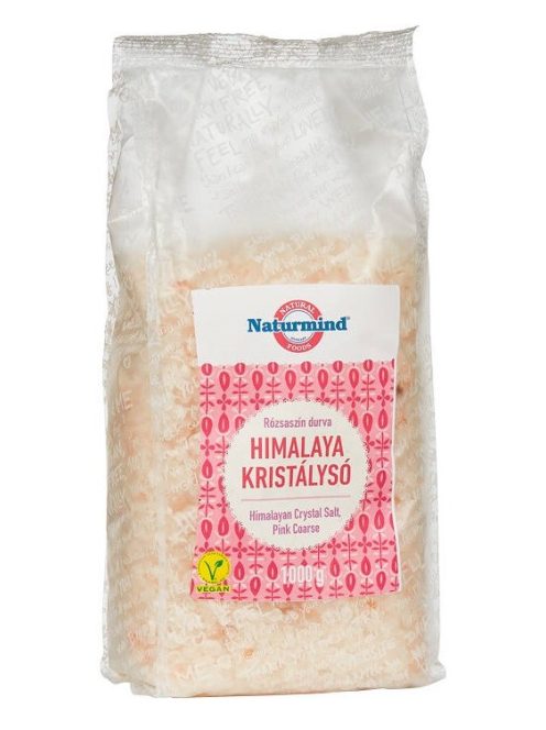 Naturmind Himalaya só durva, rózsaszín 1 kg