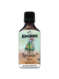 Ezerjófű Koriander+ Kivonat Csepp 50 ml