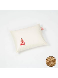   PRANA Párna Premium Bio tönkölyhéj párna, 25x30 cm gyerekpárna, 100% pamut belső huzattal (csak párna)