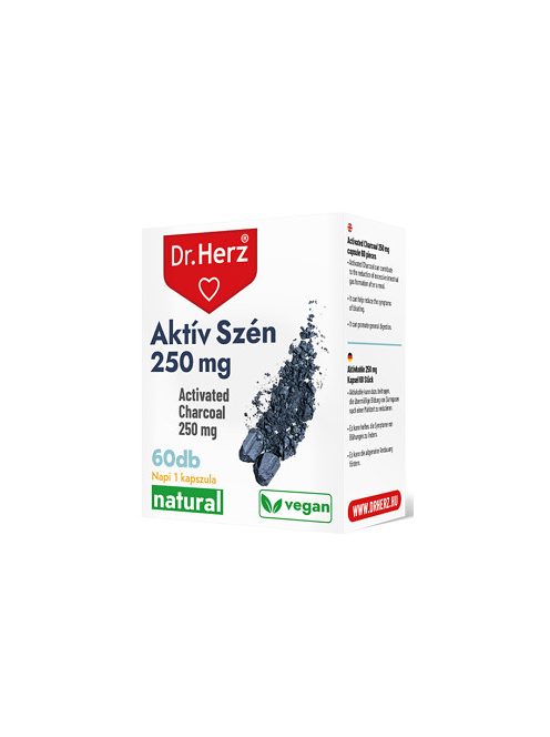 Dr. Herz Aktív Szén 250mg 60 db