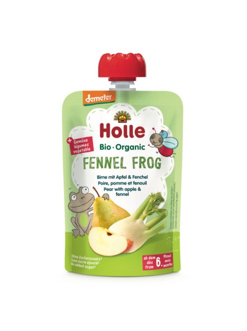 Holle Bio Fennel Frog - Tasak körte alma édesköményel 100 g