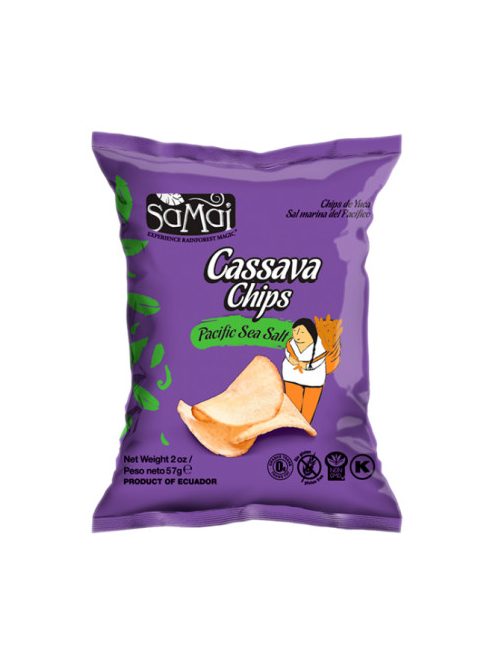 Samai Cassava Chips Tengeri Sós (Samai Plantain) 57 g
