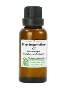   Ingeborg Stadelmann Izsóp-immortella olaj (zúzódásokra) 30 ml