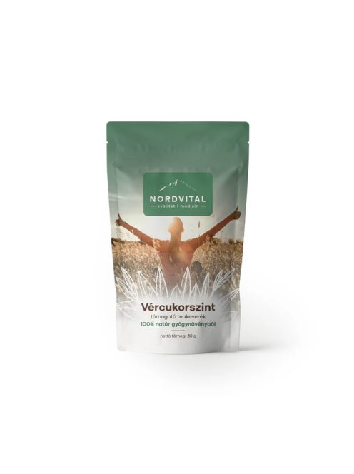Nordvital Diabétesz teakeverék 80 g 