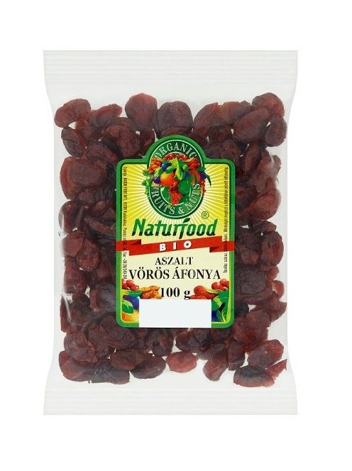 Naturfood Bio aszalt vörös áfonya 100 g
