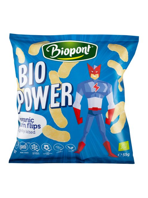 Biopont Bio Power Extrudált Kukorica Sós 55 g