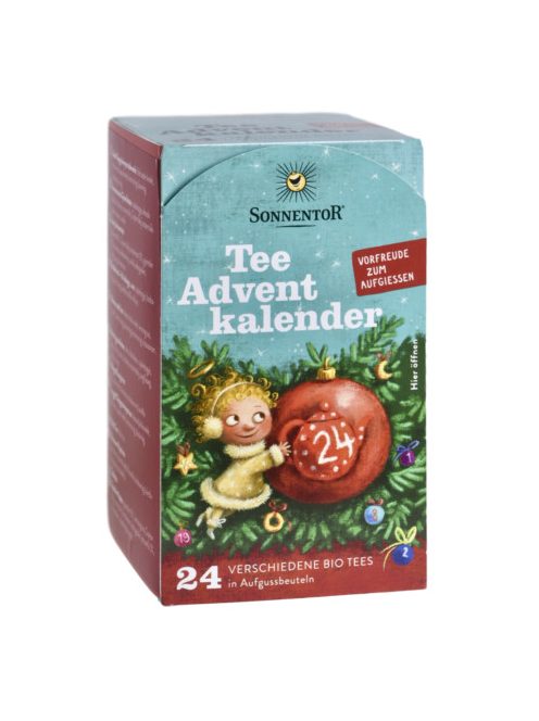 Sonnentor Bio Adventi tea naptár - filteres 38 g