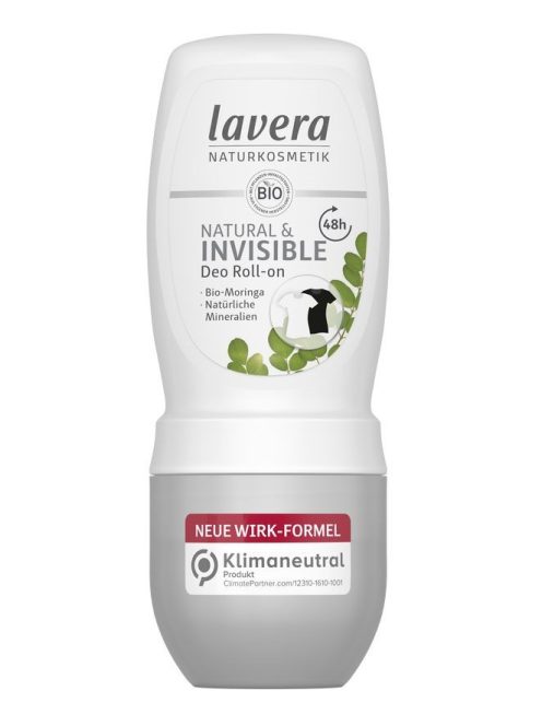 lavera Bio golyós dezodor Natural & Invisible 50 ml