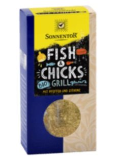 Sonnentor Bio Fish & Chicks BBQ fűszerkeverék 55 g