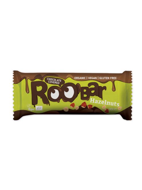 Roobar Bio Csoki mázas Törökmogyorós szelet 30g 