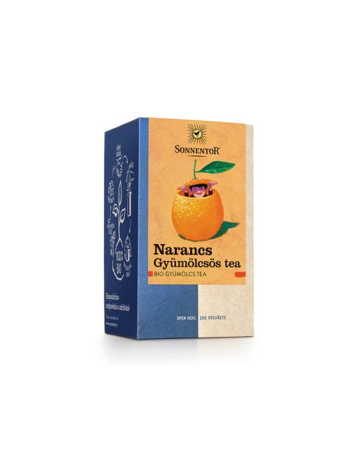 Sonnentor Bio filteres Narancs Tea 18db 