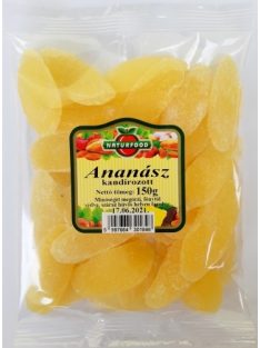 Naturfood Kandírozott Ananász 150 g