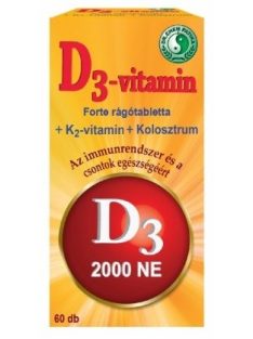 Dr. Chen D3-Vitamin Forte Rágótabletta 60 db