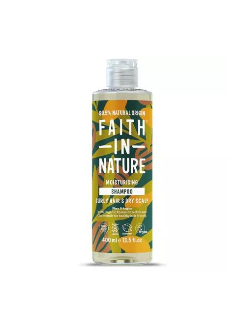 Faith in Nature Sampon, Shea vaj és argánolaj 400ml