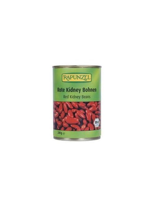 Rapunzel Bio konzervek, vörös kidney bab sós lében 400 g