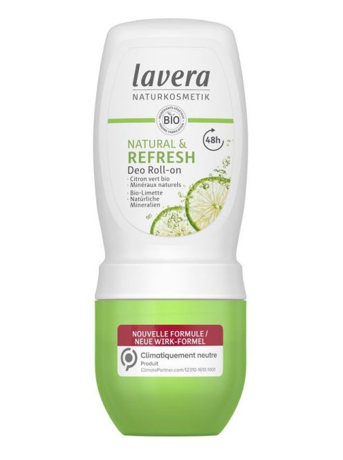 lavera Bio golyós dezodor Natural & Refresh 50 ml