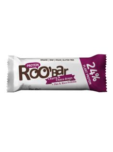 Roobar Bio Fehérjés szelet Cseresznye+Csoki 40g 