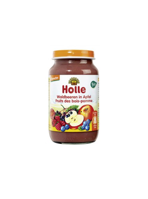 Holle Bio Junior almapüré erdei gyümölcsökkel 220g 