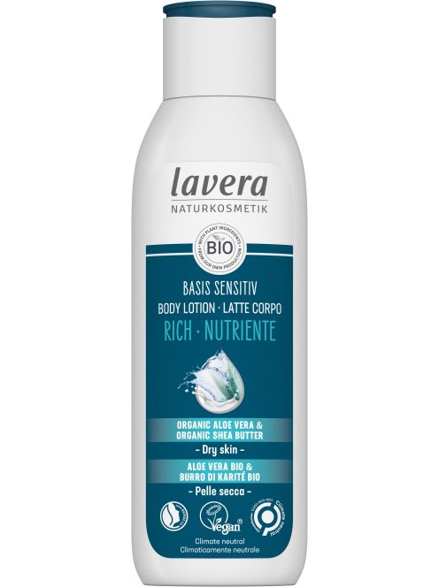 lavera BASIS Sensitive testápoló tápláló 250 ml