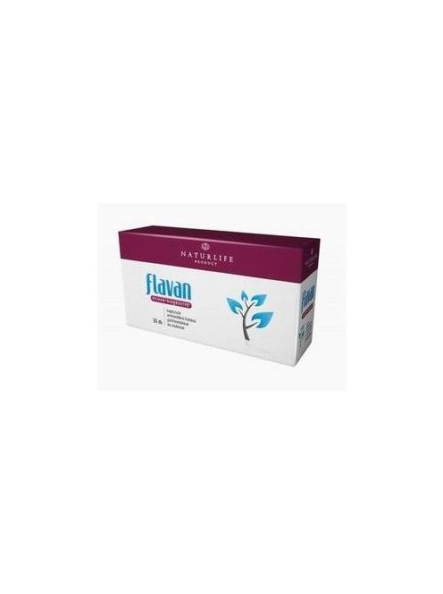 Naturlife Flavan kapszula Étrend-kiegészítő kapszula antioxidáns hatású polifenolokkal és inulinnal 60 db