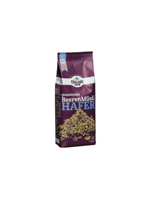 Bauckhof Bio Gyümölcsös zabmüzli - Gluténmentes 425g 