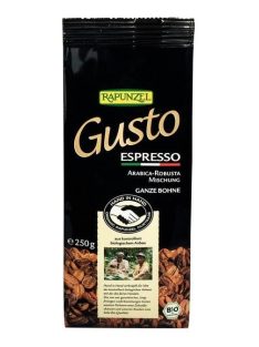 Rapunzel Bio kávé, Gusto espresso kávé, szemes 250 g