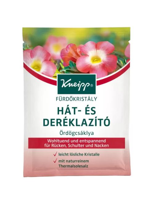 Kneipp fürdőkristály hát és deréklazító ördögcsáklya 60 g