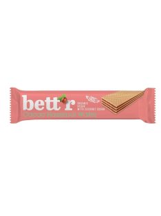 Bett'r Bio Kakaós-Mogyorós töltött ostya 30g 