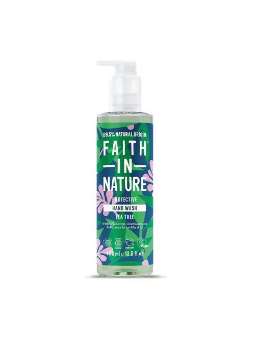 Faith in Nature Folyékony kézmosó, Teafa 400ml