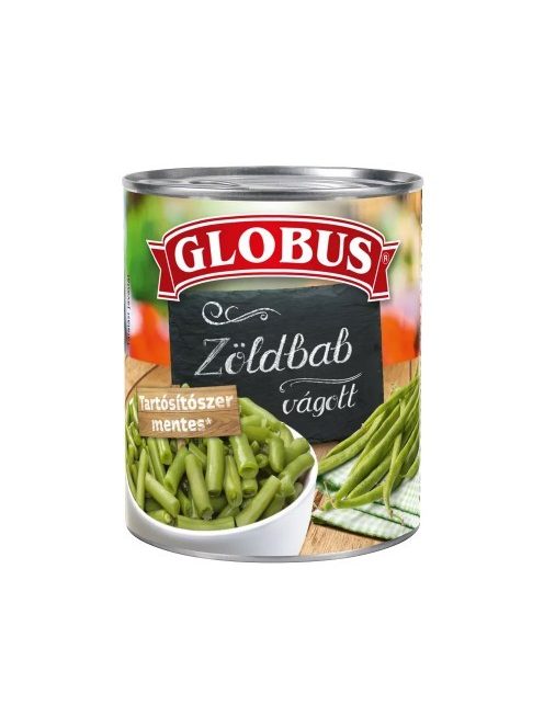 Globus Zöldbab Vágott 400 g