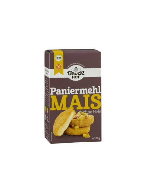 Bauckhof Bio Kukorica Panír Gluténmentes-Élesztőmentes 200g 