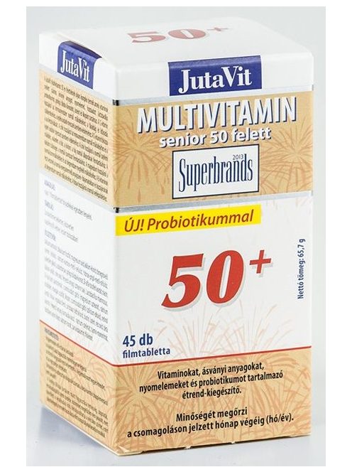 Jutavit Multivitamin Senior 50+ Tabletta 45 db
